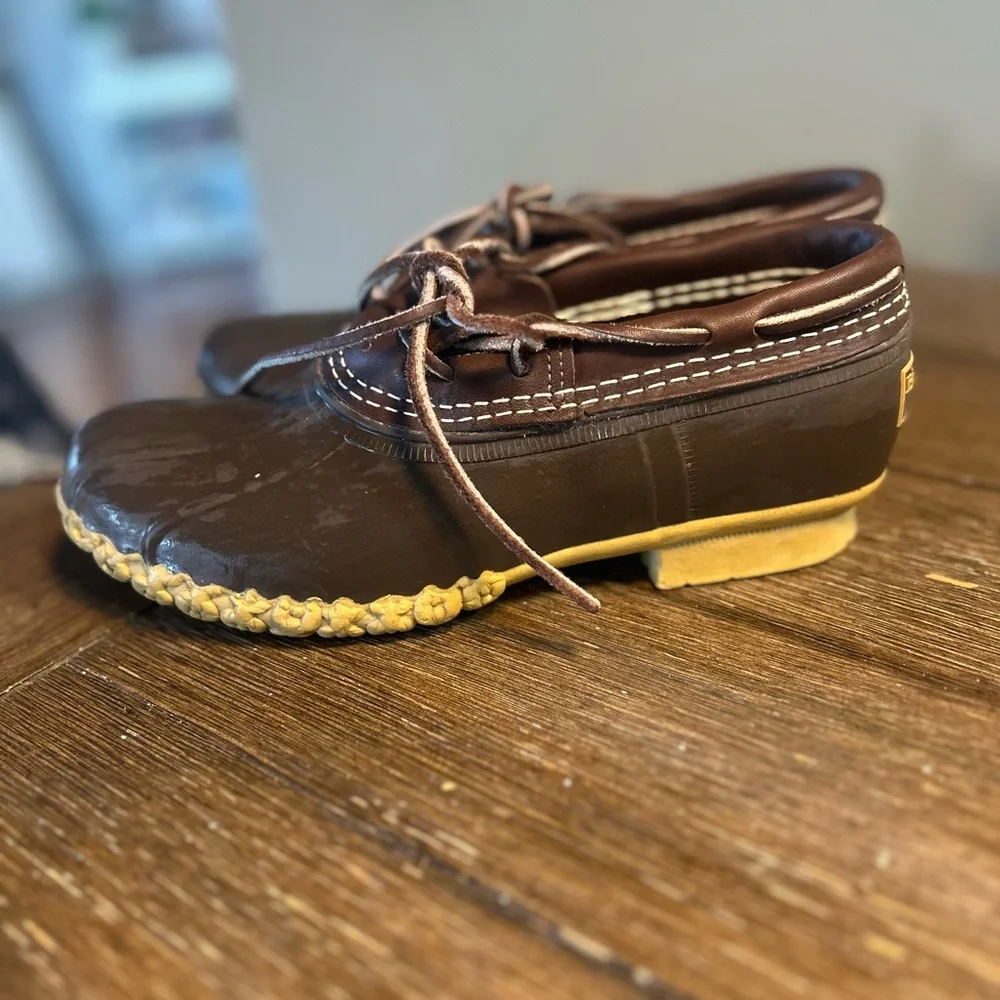 LL Bean women’s low Moc boots size 7 - Picture 5 of 12